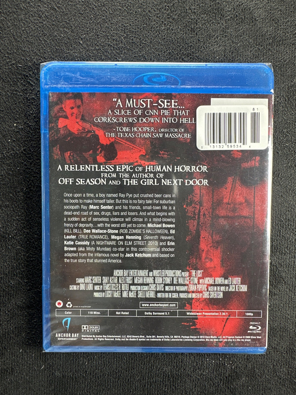 The Lost 2006 (Blu-ray, Anchor Bay, Modern Horror, Widescreen, NEW/Sealed)