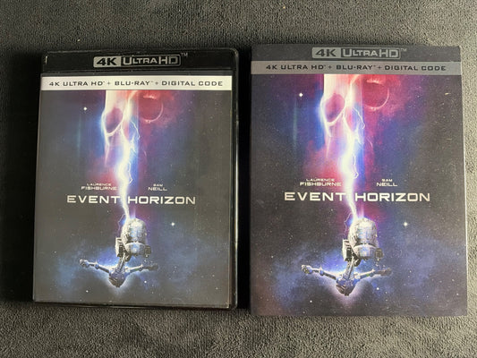 Event Horizon (4K Ultra HD, Paramount Pictures, 90's Classic, Slipcover)