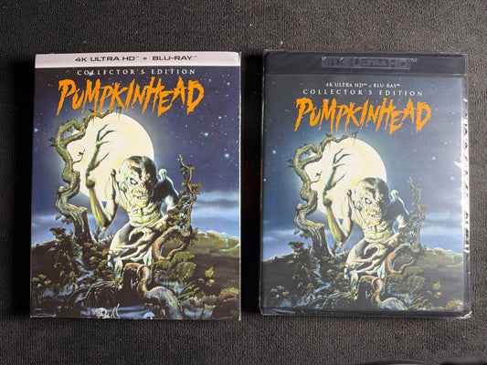 Pumpkinhead (4K Ultra HD, Scream Factory, Slipcover, 80's Horror, NEW/Sealed)