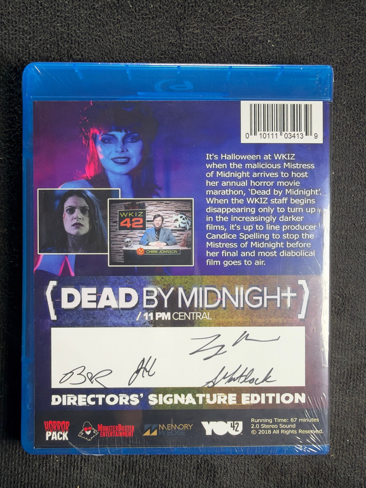 Dead by Midnight (11PM Central) (Blu-ray, Horrorpack, Signature Ed, NEW/Sealed)