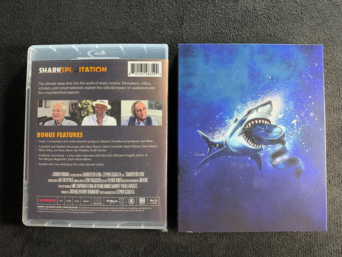 Sharksploitation (Blu-ray, Vinegar Syndrome Partner Label, Slipcover)
