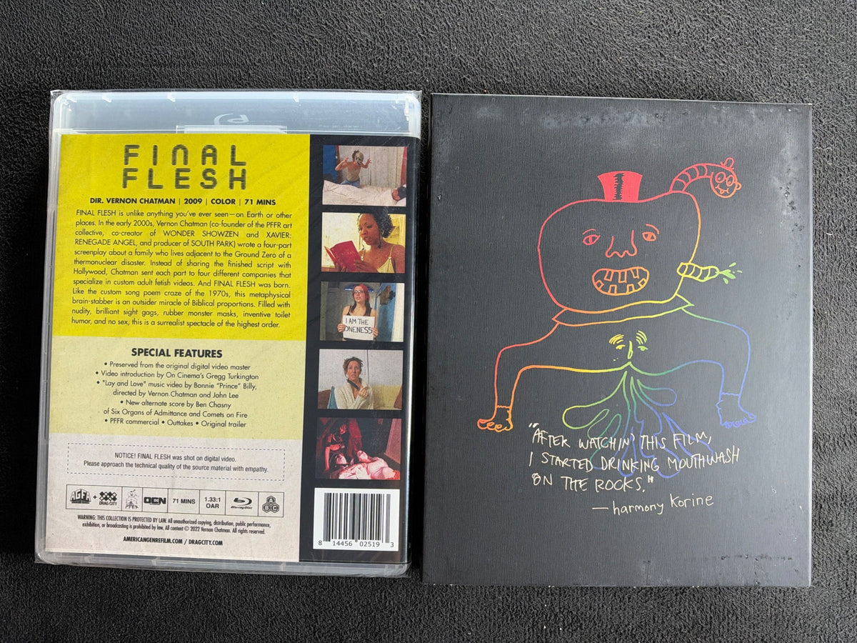 Final Flesh (Blu-ray, Vinegar Syndrome Partner Label, Slipcover, NEW/Sealed)