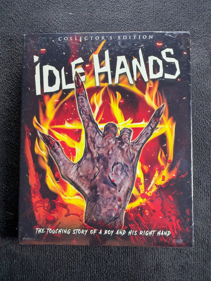 Idle Hands (Blu-ray, Scream Factory, Rare Slipcover, NEW/Sealed)