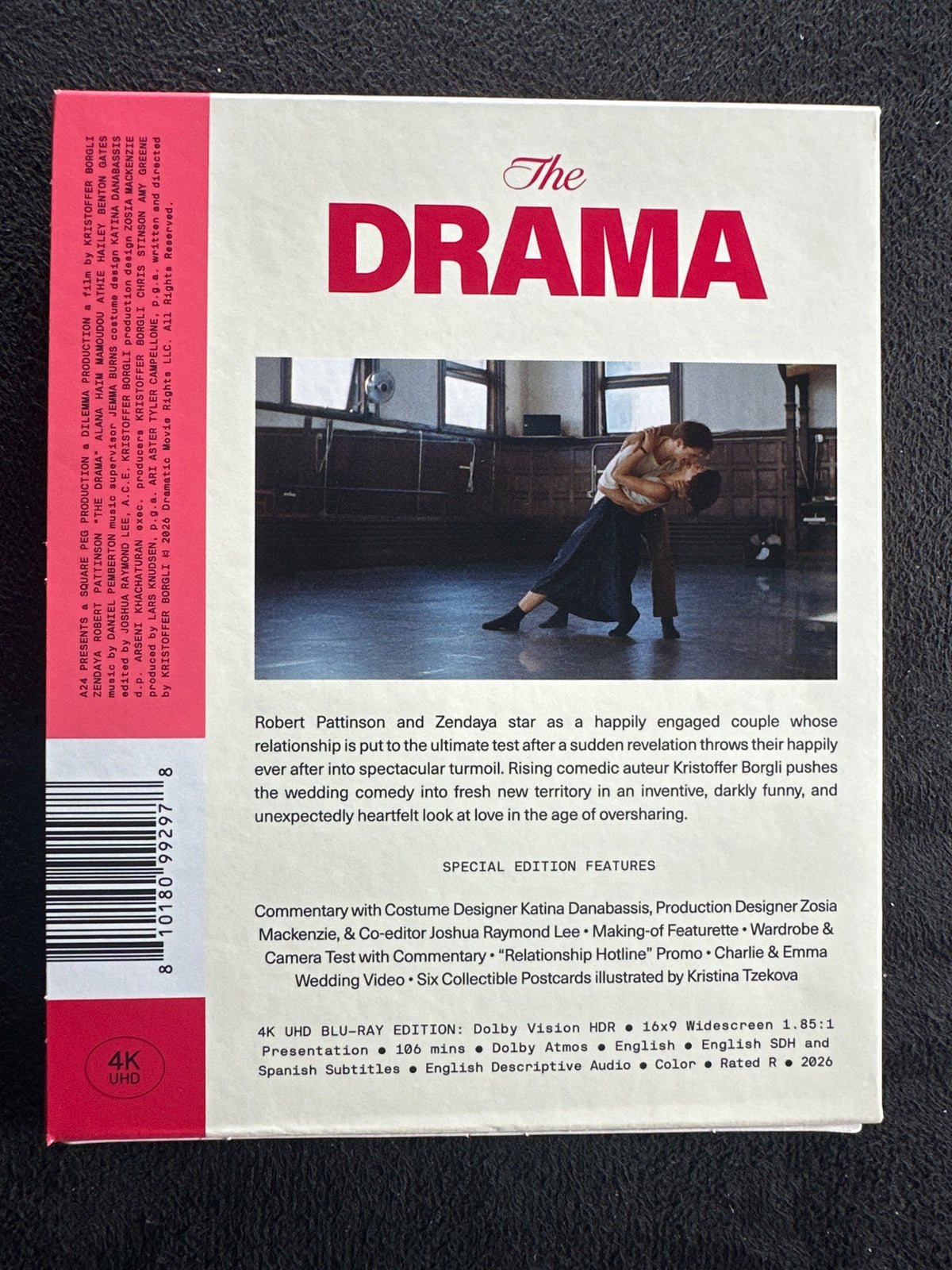 The Drama (4K Ultra HD, A24 , Special Edition, Widescreen)