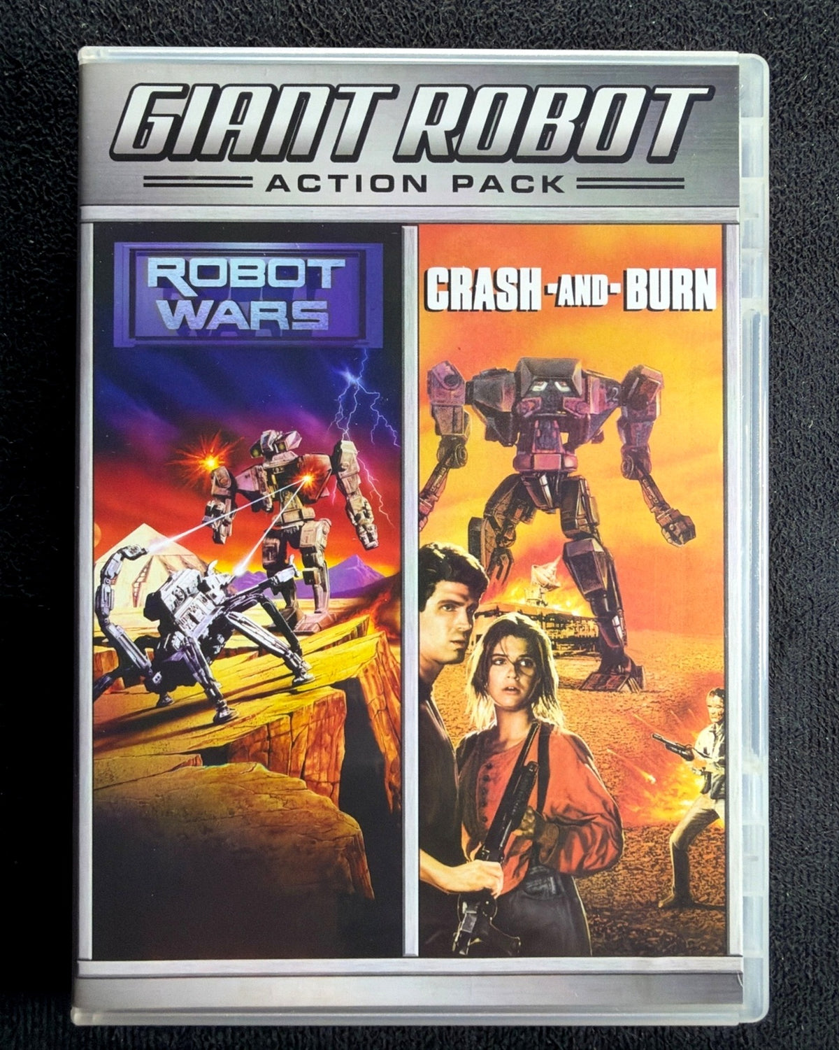 Giant Robot Action Pack: Crash and Burn / Robot Wars (DVD, Shout Factory)