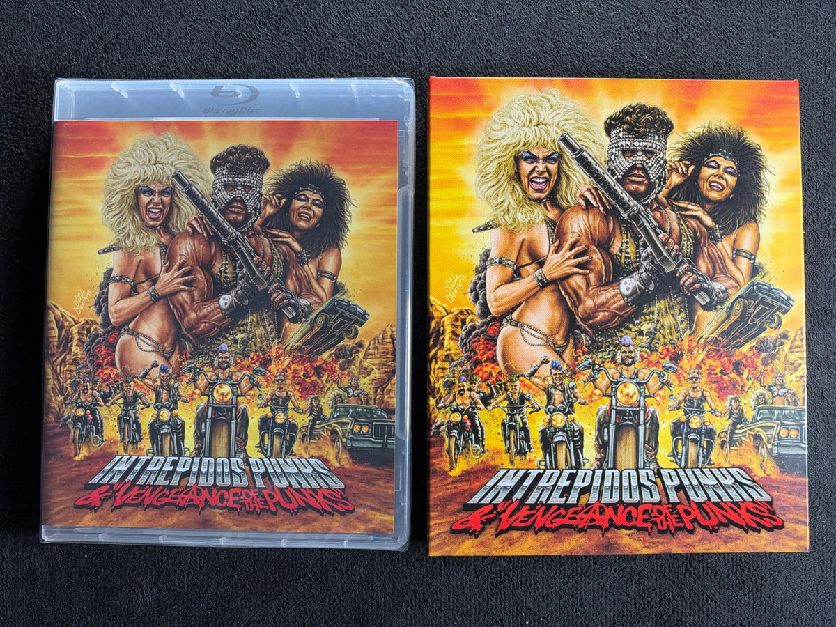 Intrepidos Punks & Vengeance of the Punks (Blu-ray, Vinegar Syndrome, Slip, NEW)