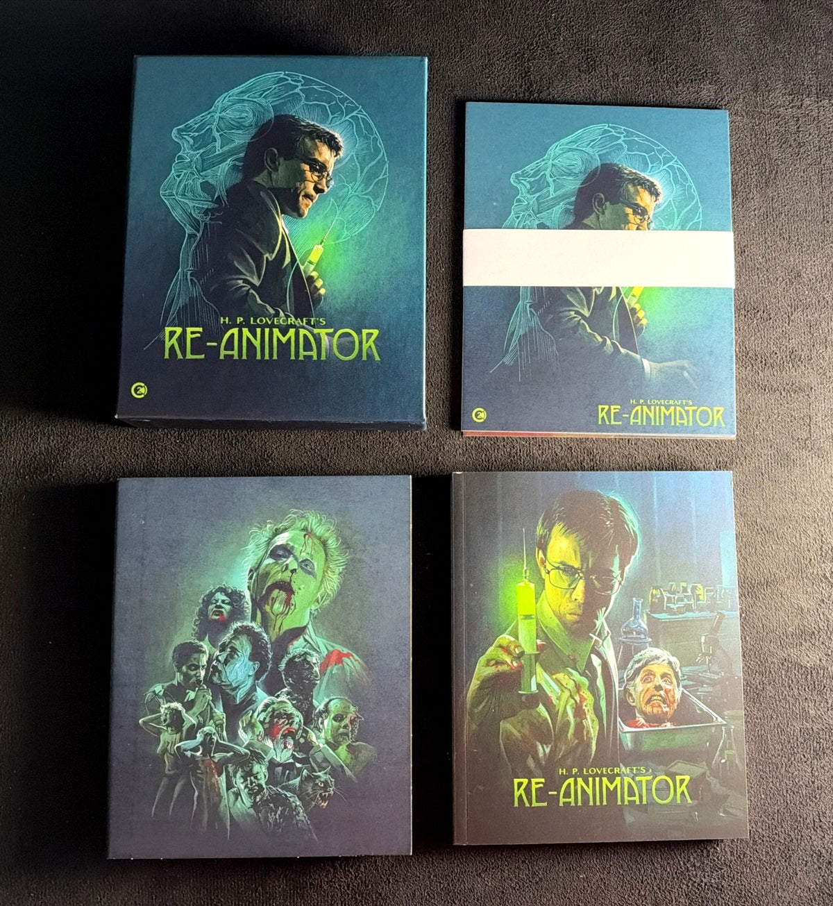 Re-Animator (4K Ultra HD, Second Sight Films, Limited Edition, H.P. Lovecraft)