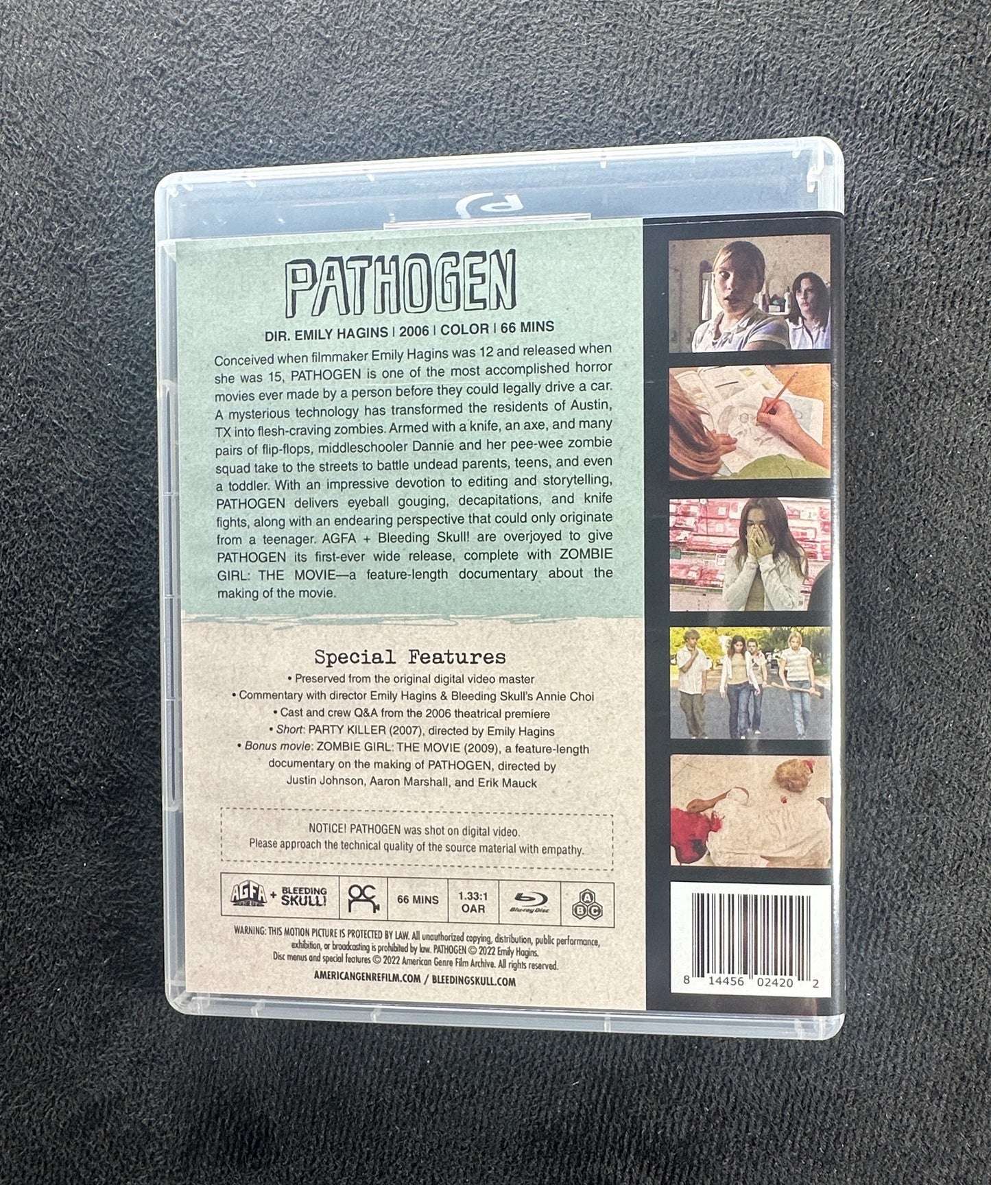 Pathogen (Blu-ray, Vinegar Syndrome Partner Label, Slipcover)