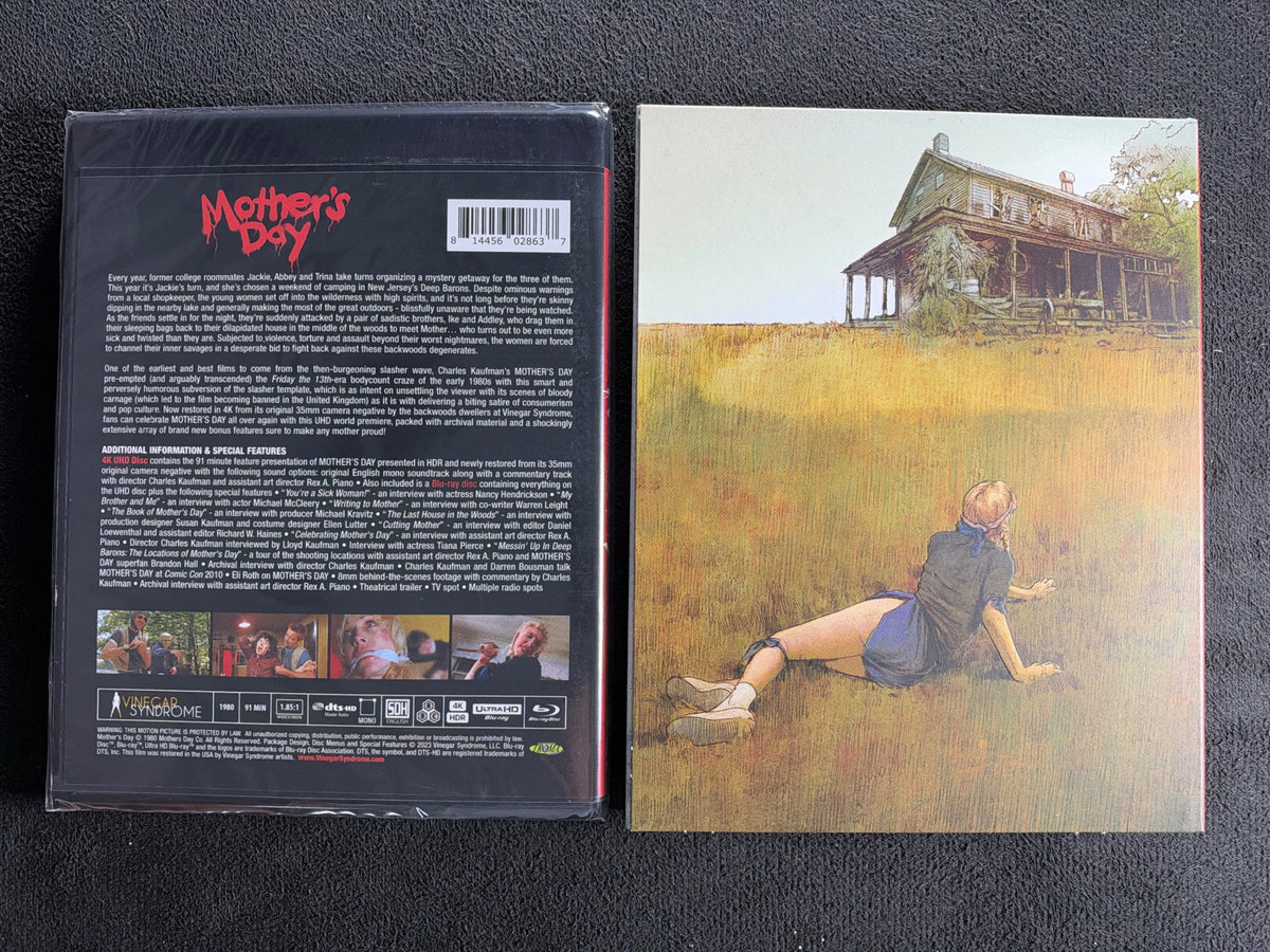 Mother's Day (4K Ultra HD, Vinegar Syndrome, Slipcover, NEW/Sealed)