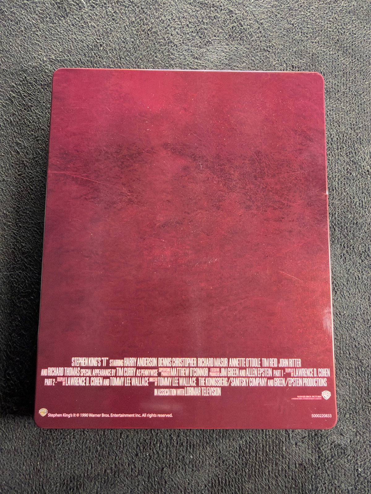 Stephen King's It (1990) (Blu-ray, Warner Bros), Import Steelbook, Region Free)