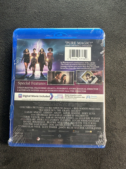 The Craft: Legacy (Blu-ray, Sony Pictures, Widescreen, NEW/Sealed)