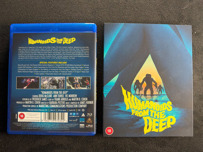 Humanoids From The Deep (Blu-ray, 88 Films, Slipcover, Region B, 80's Horror)