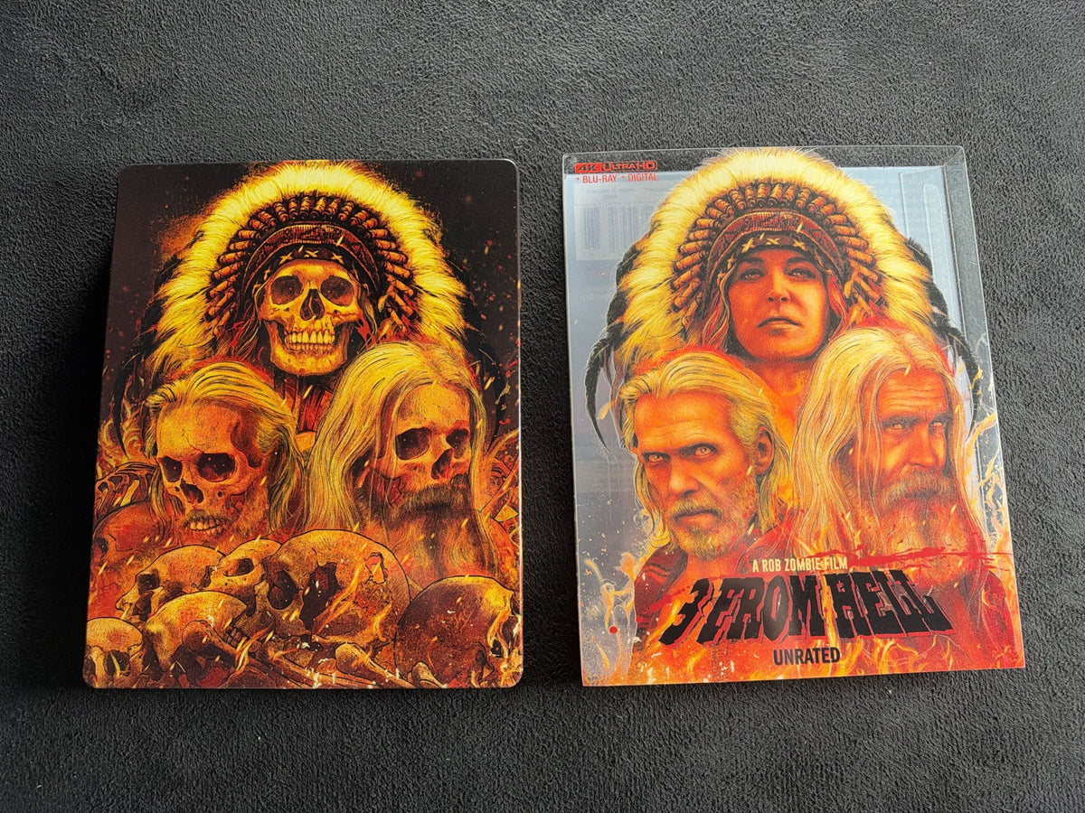 3 From Hell (4K UHD, Lionsgate Films, Steeelbook, Slipcover, No Digital)