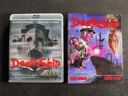 Death Ship (Blu-ray, Scorpion Releasing, Slipcover, 80's Classic Horror)