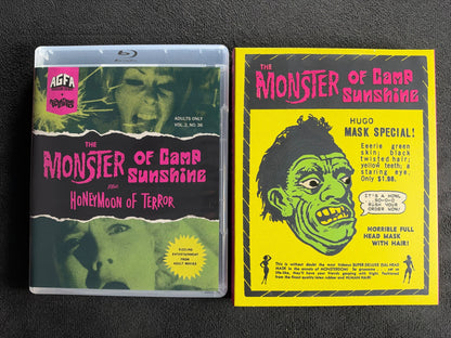 The Monster of Camp Sunshine (Blu-ray, Vinegar Syndrome Partner Label, Slip, NEW