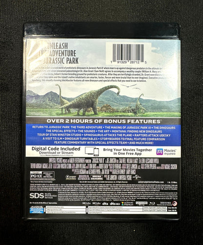 Jurassic Park III (4K Ultra HD, 2 Disc, Universal,  No Digital)