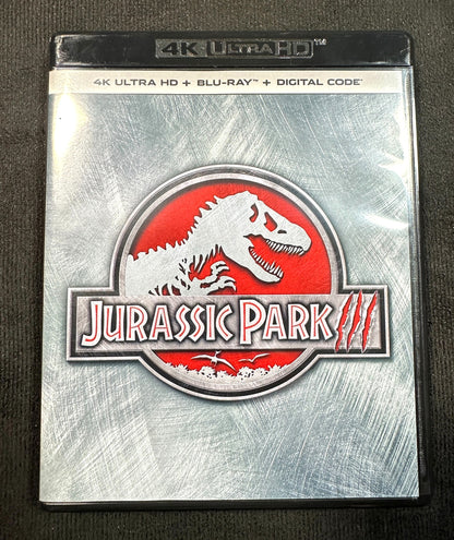 Jurassic Park III (4K Ultra HD, 2 Disc, Universal,  No Digital)