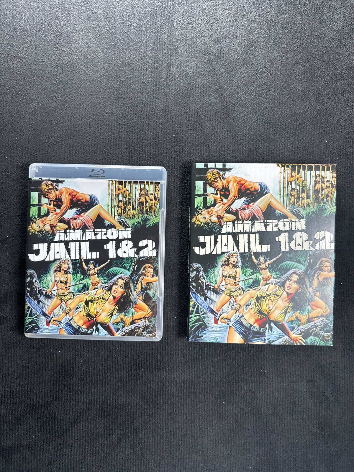 Amazon Jail 1&2 (Blu-ray, Vinegar Syndrome, Slipcover, Classics)