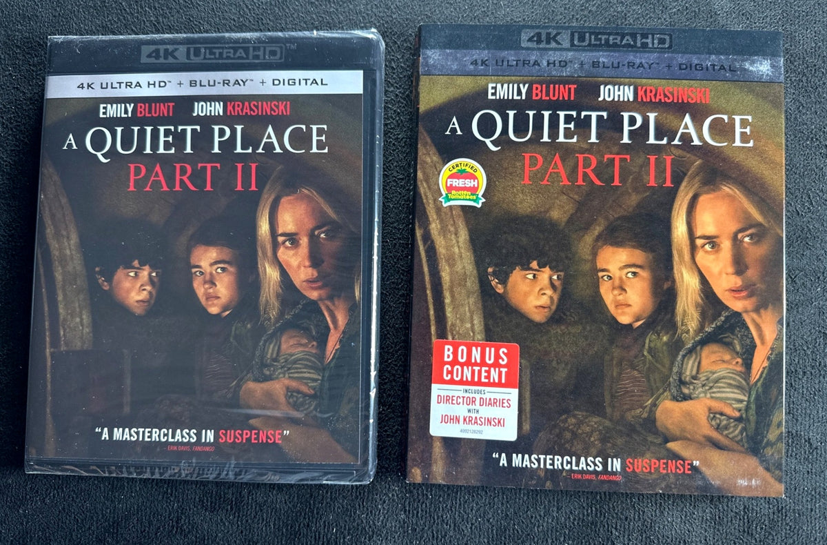 A Quiet Place Part II (4K UHD, Paramount Pictures, Slipcover, NEW/Sealed)