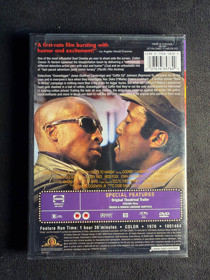 Cotton Comes to Harlem (DVD, MGM, 70's Classic, NEW/Sealed)