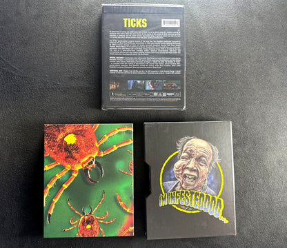 Ticks (4K UHD, Vinegar Syndrome, Slipcover, 90's Horror Classic, NEW