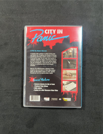 City in Panic (DVD, Massacre Video, Obscure Horror, Very Rare)