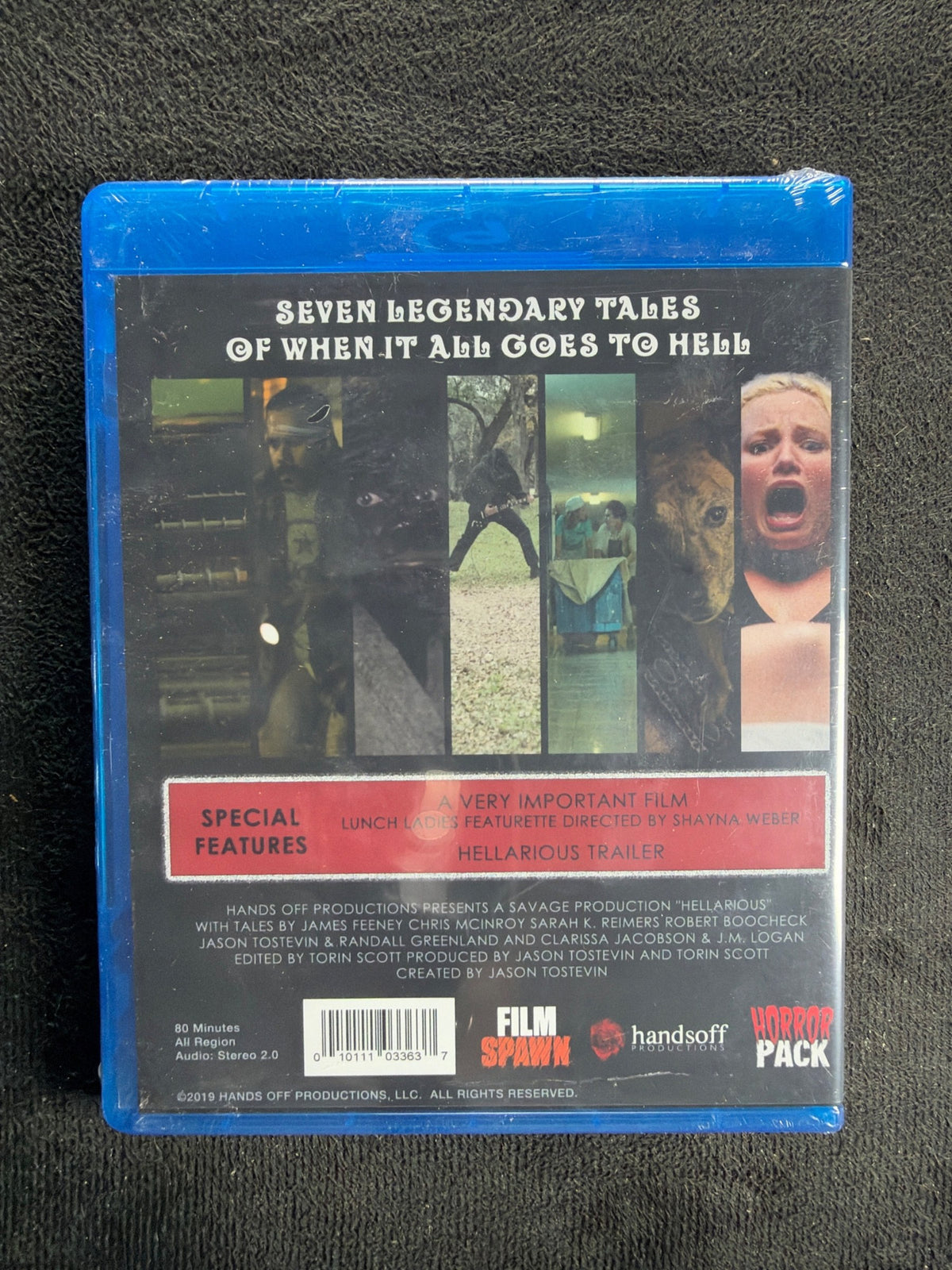 Hellarious (Blu-ray, HorrorPack, 2019 Horror Classic, Widescreen, NEW/Sealed)