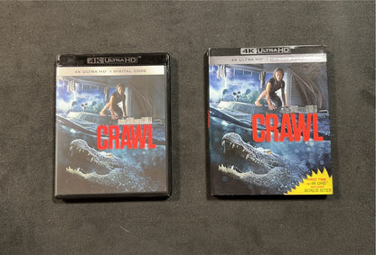 Crawl (4K Ultra HD, Paramount, Slipcover, Crocodile Horror, Widescreen)