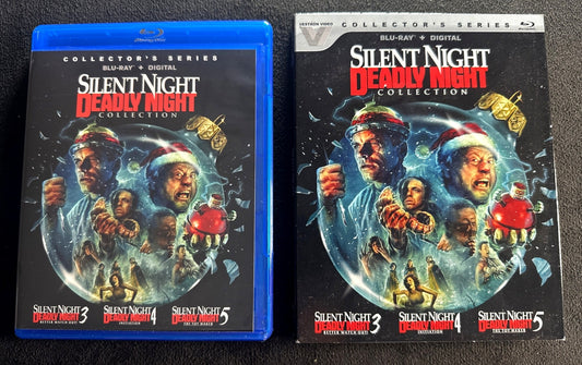 Silent Night, Deadly Night Collection (Blu ray, Vestron Video, Slipcover)