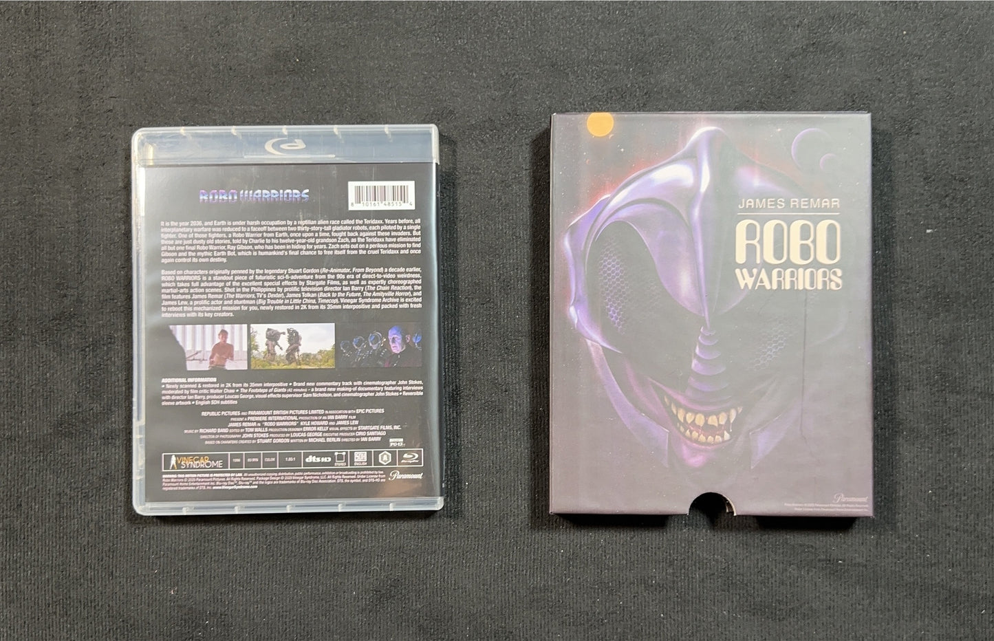 Robo Warriors (Blu-ray, Vinegar Syndrome Archive, Slipcover)