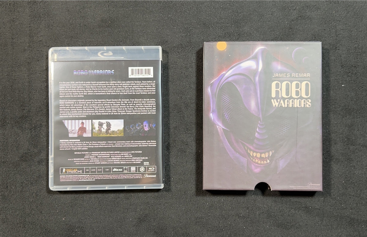 Robo Warriors (Blu-ray, Vinegar Syndrome Archive, Slipcover)