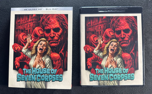 The House of Seven Corpses (4K UHD, Kino Lorber, Slipcover)