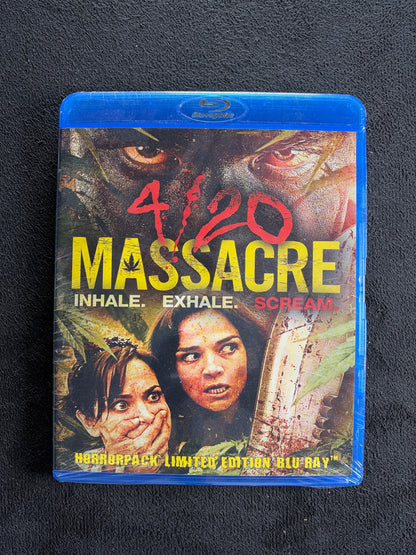 4/20 Massacre (Blu-ray, HorrorPack Exclusive, Limited Edition, NEW/Sealed)