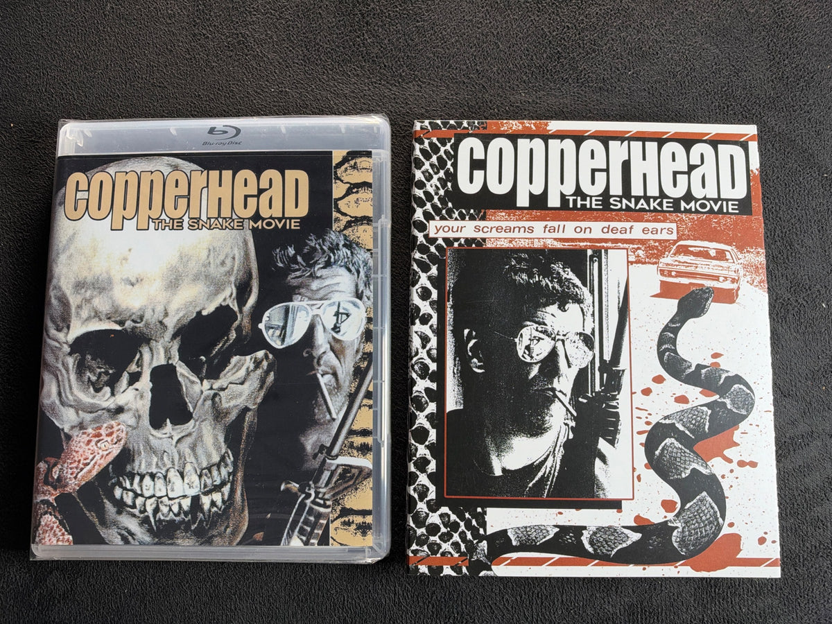 Copperhead: The Snake Movie (Blu-ray, Terror Vision, Slipcover, NEW/Sealed)