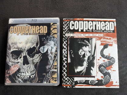 Copperhead: The Snake Movie (Blu-ray, Terror Vision, Slipcover, NEW/Sealed)
