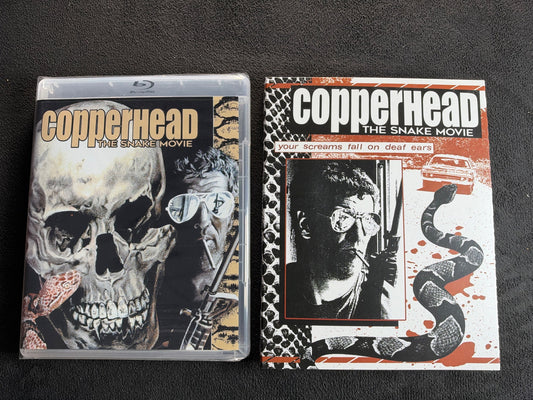 Copperhead: The Snake Movie (Blu-ray, Terror Vision, Slipcover, NEW/Sealed)