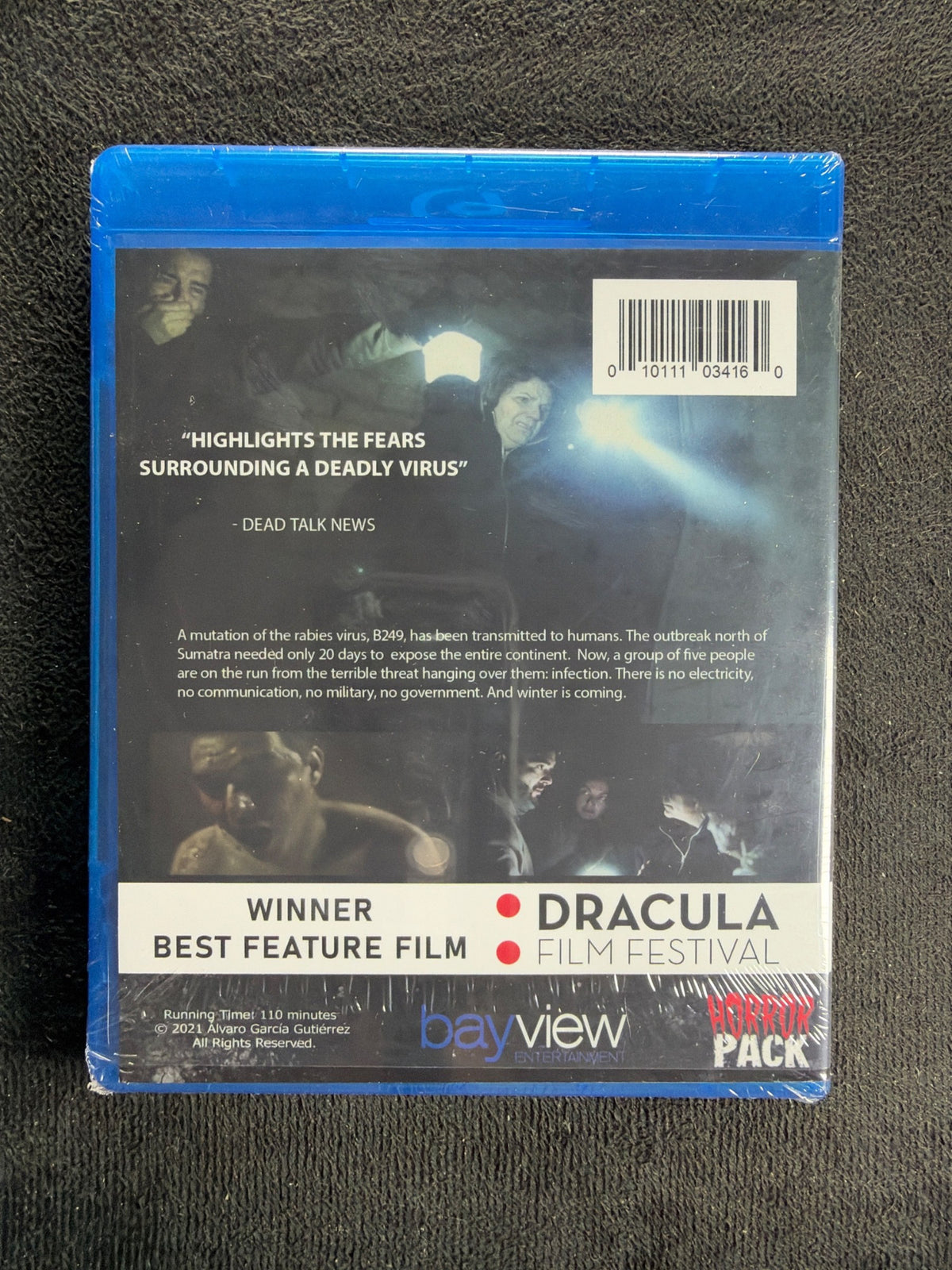 The Winter Hunger (Blu-ray, HorrorPack, 2022 Horror, Widescreen, NEW/Sealed)