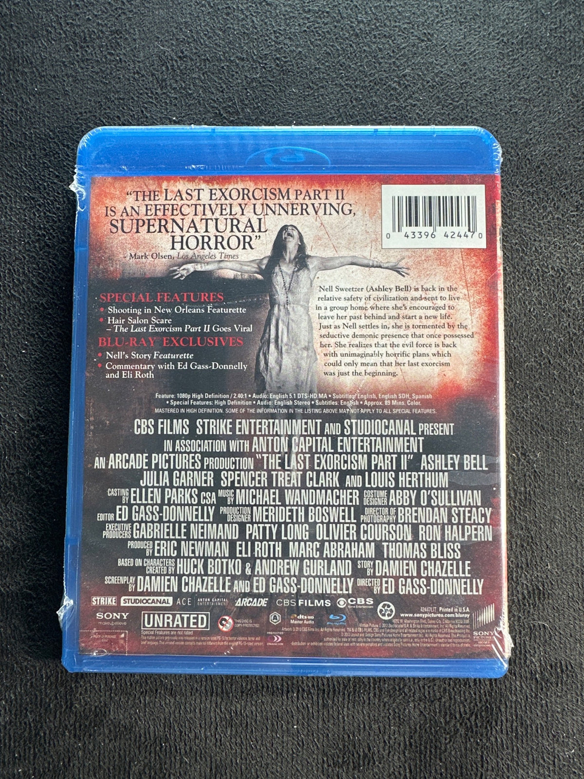 The Last Exorcism Part II (Blu-ray, Sony Pictures, Widescreen, NEW/Sealed)