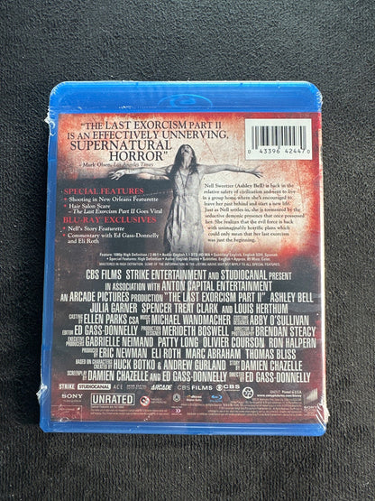 The Last Exorcism Part II (Blu-ray, Sony Pictures, Widescreen, NEW/Sealed)