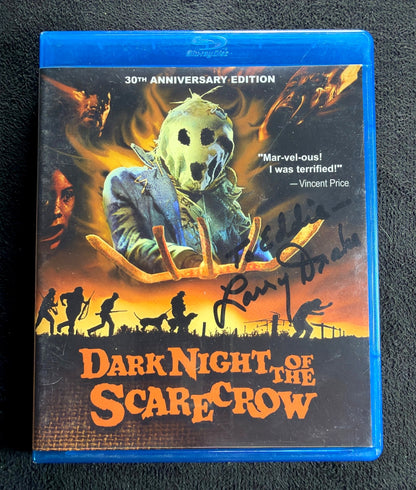 Dark Night of the Scarecrow (Blu-ray, VCI Entertainment, Signed By Larry Drake