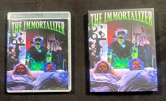 The Immortalizer (Blu-ray, Vinegar Syndrome, 80's Horror, Slipcover)