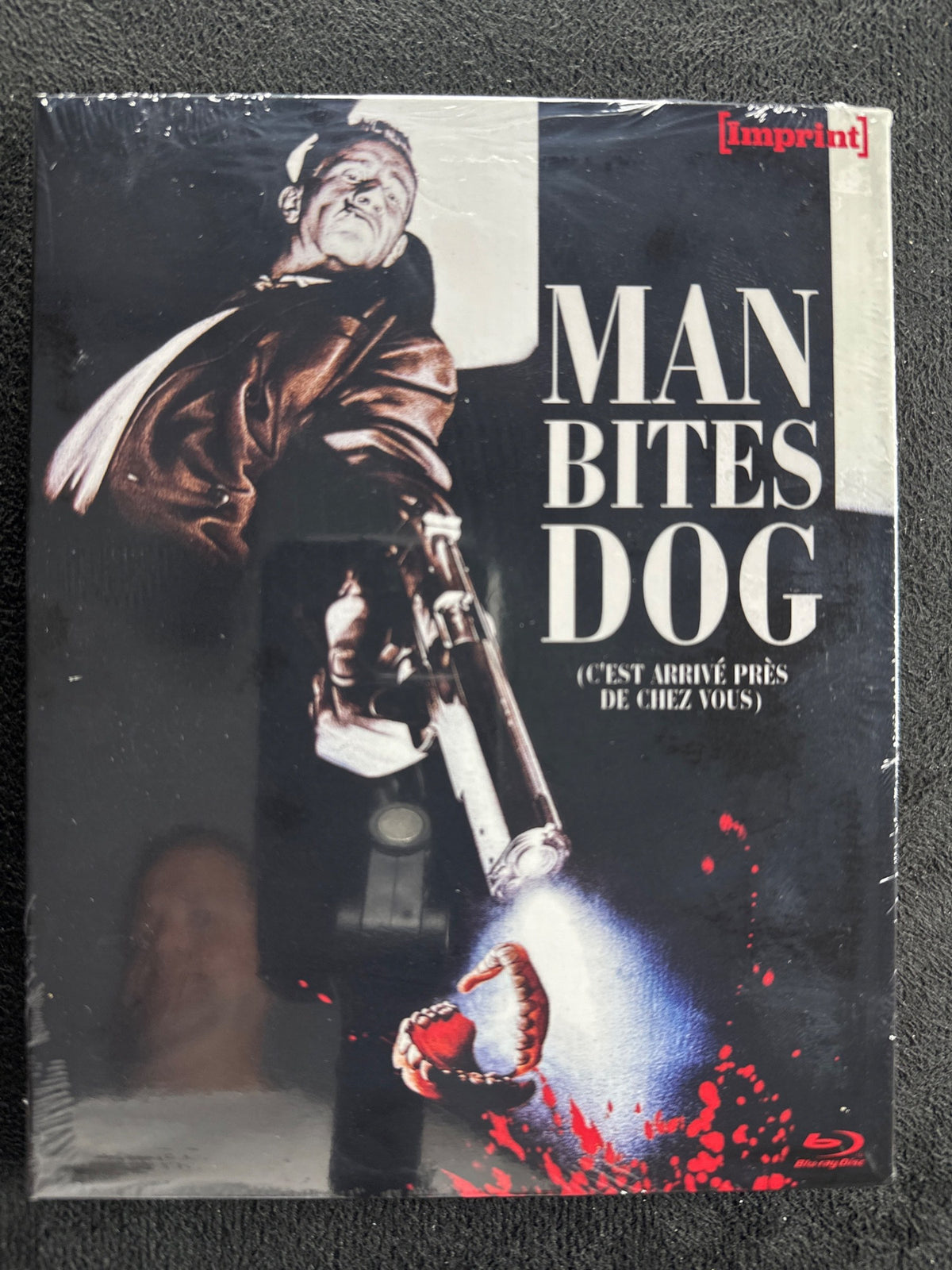 Man Bites Dog (Blu-ray, Imprint, Slipcase 90's Classic, NEW/Sealed)