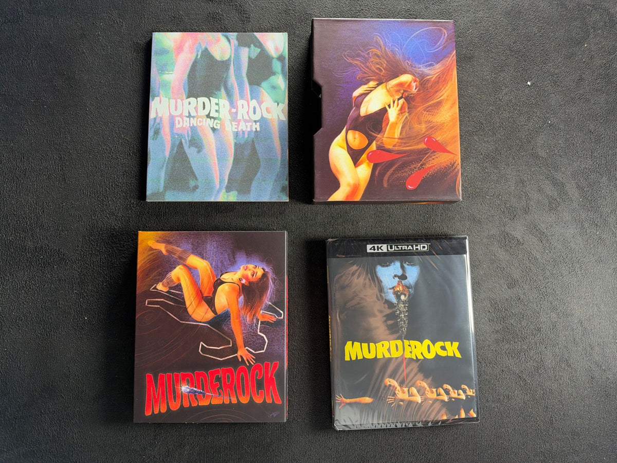 MurderRock (4K Ultra HD, Vinegar Syndrome, Hard Slipcover, NEW/Sealed)