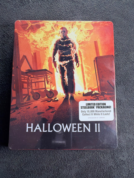 Halloween II (Blu-ray, Scream Factory, Steelbook, NEW/Sealed)