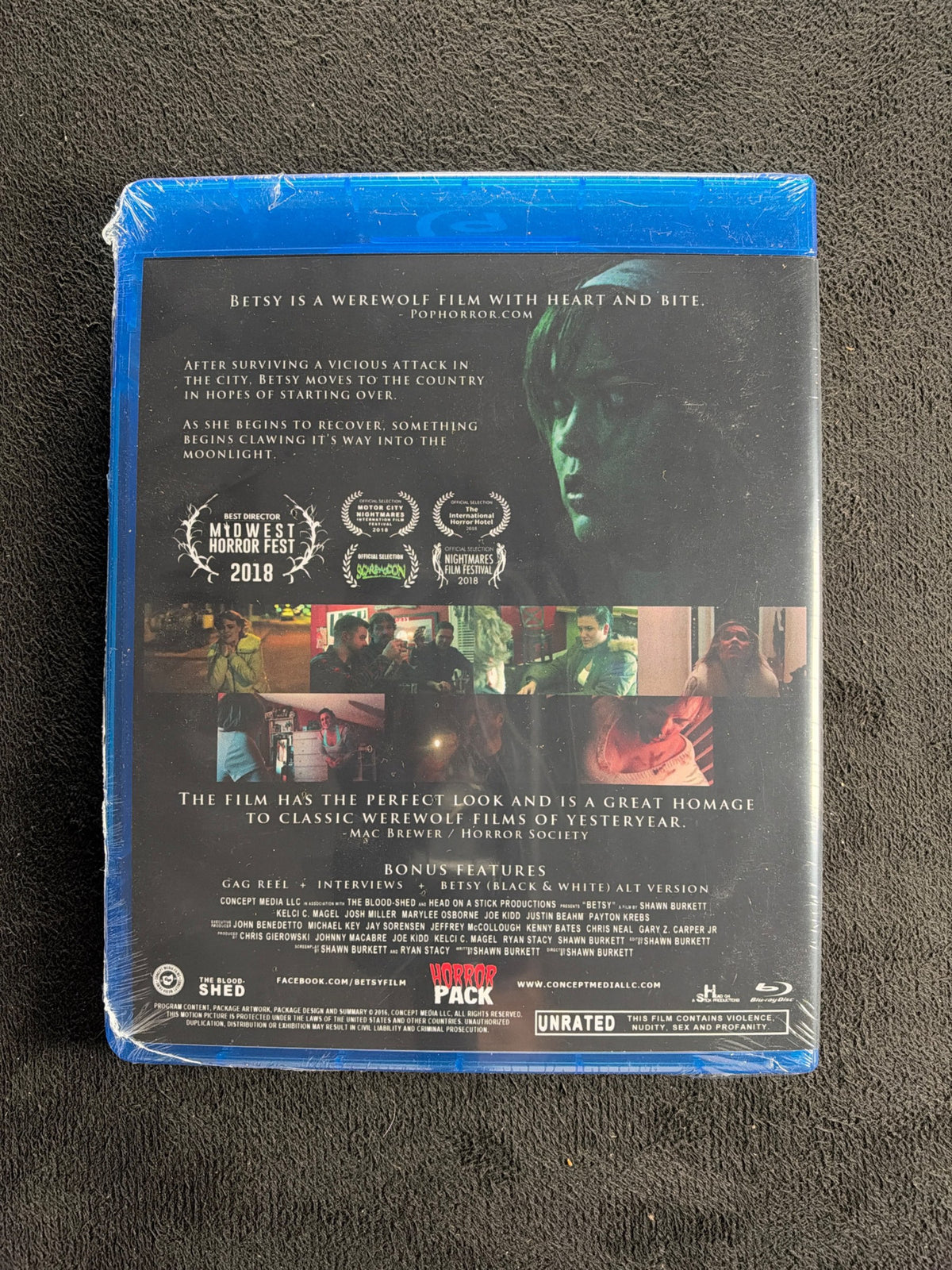 Betsy (Blu-ray, HorrorPack Exclusive, Limited Edition, NEW/Sealed)
