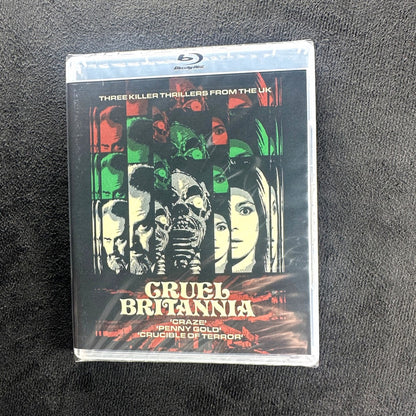 Cruel Britannia: Three Killer Thrillers From the UK (Blu-ray, Vinegar Syndrome,