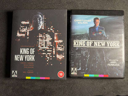 King of New York (4K UHD, Arrow Video, Rare Slipcover, 90's Classic)