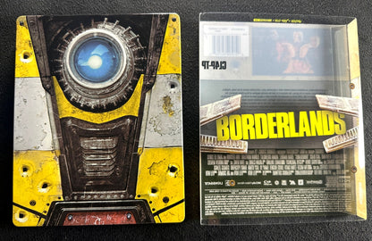 Borderlands (4K UHD, Lionsgate Films, Slipcover, Steelbook, No Digital)