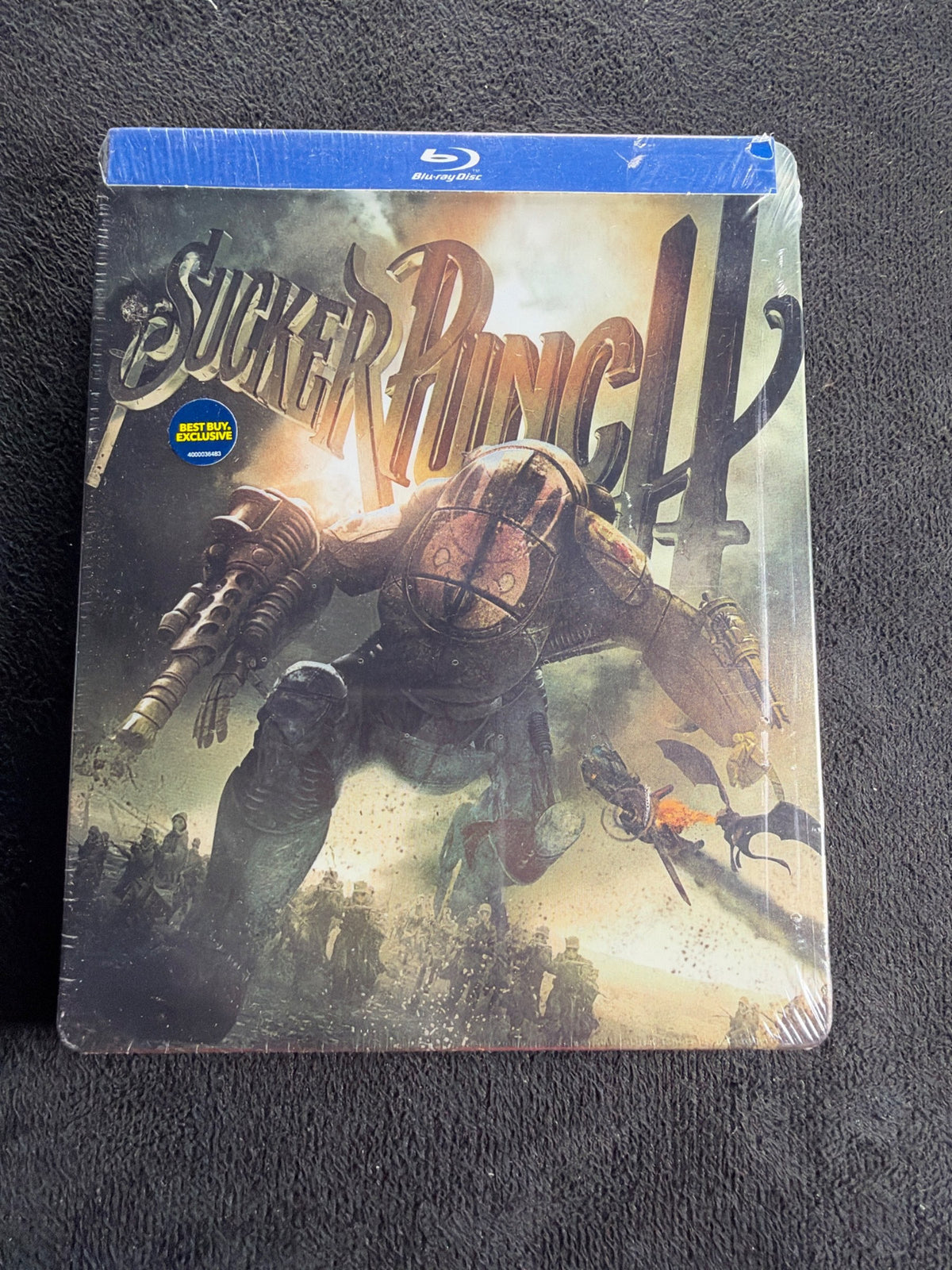 Sucker Punch (Blu-ray, Warner Bros., Steelbook, Best Buy, NEW/Sealed)