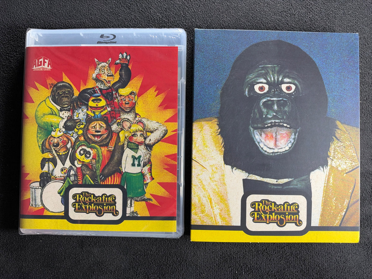 The Rock-afire Explosion (Blu-ray, Vinegar Syndrome Partner Label, Slip, NEW)